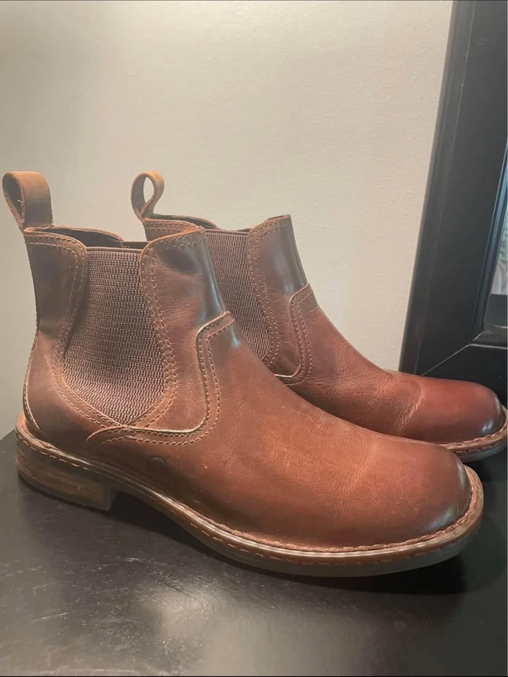 Born Men's Hemlock Chelsea Boots — Brown